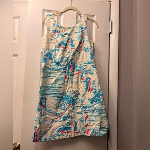 Lilly Pulitzer Delia shift dress in Nautical Print